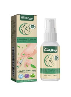 Sweaty Feet Foot Spray, Foot Spray, Anti Sweat Spray, Foot Spray Odor Eliminators Spray, Effectively Eliminate Foot Odor, Anti Foot Odor Fast Deodorization 30ml