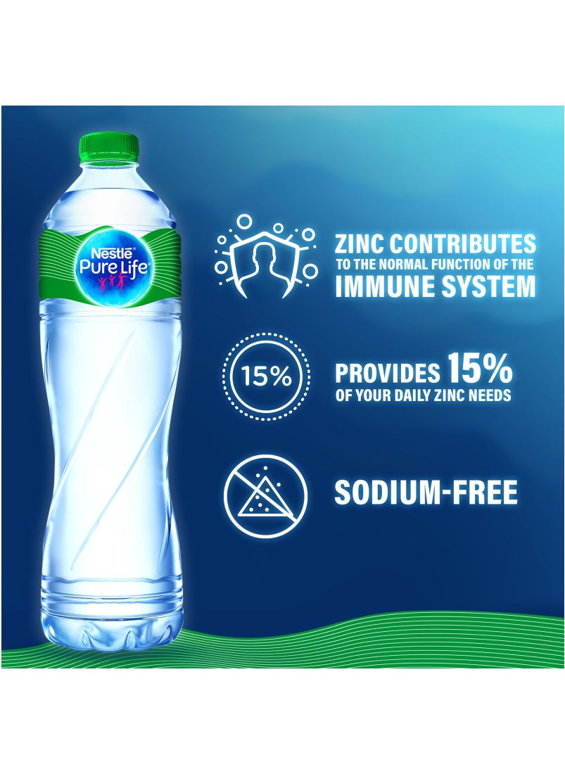 Nestle Pure Life Water With Zinc And Zero Sodium 12 x 600ml  - Image 2