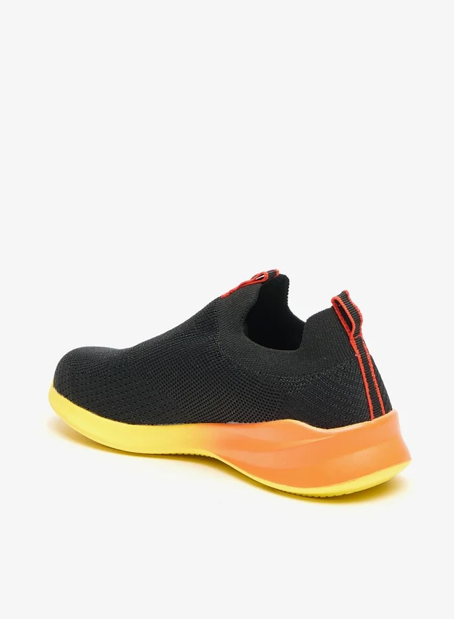 Dash Boys Ombre Textured Slip-On Sports Shoes