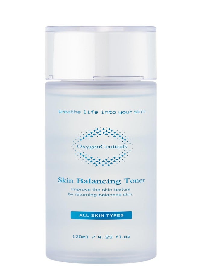 OxygenCeuticals Skin Balancing Toner (120ml / 4.23 oz) - Combination, Oily, and Blemish-Prone Skin, Pore-Reducing, pH-Balancing, Blemish Control, Hypoallergenic and Non-Comedogenic - Image 1