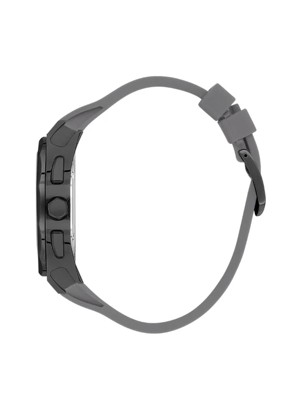 بيفرلي هيلز بولو كلوب Beverly Hills Polo Club BP3535X.006 Men's Multi Function Display Watch & Silicone Strap Grey