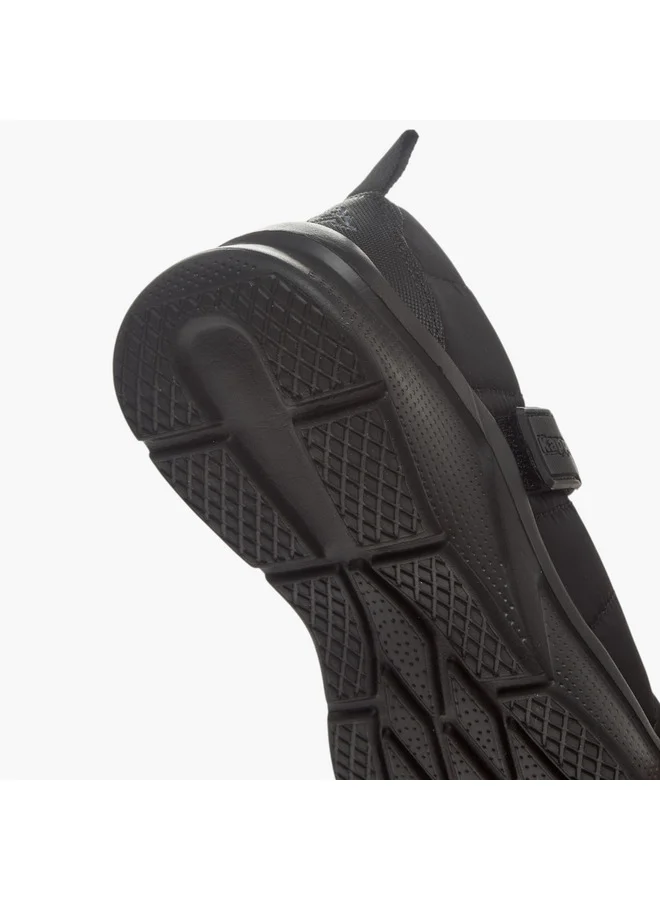 Kappa Girls' Pull Tab Detail School Shoes with Hook and Loop Closure