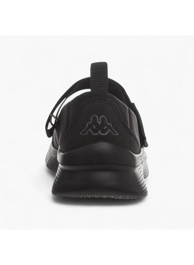 Kappa Girls' Pull Tab Detail School Shoes with Hook and Loop Closure