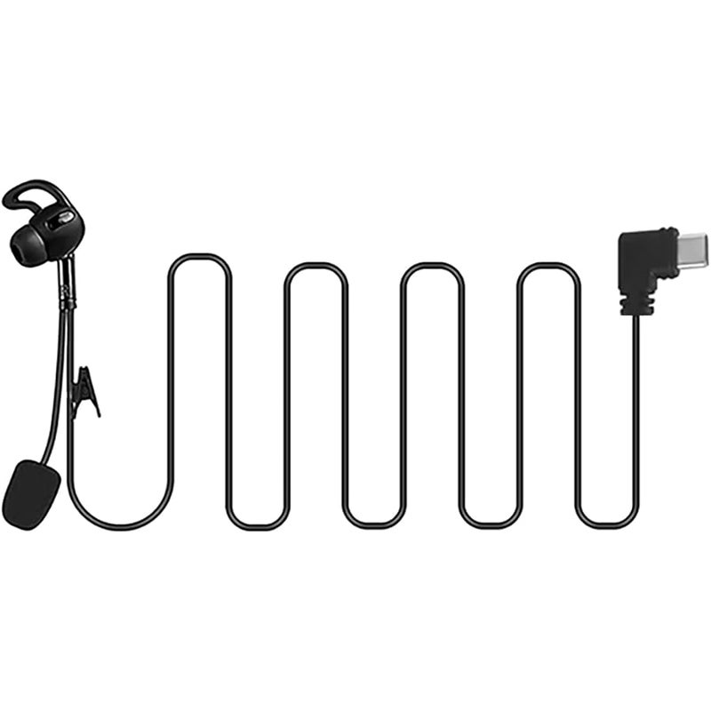 EJEAS Football Referee In-Ear Headphones Type C for V6C/V4C Plus Referee Intercom (Left Ear) - Image 1