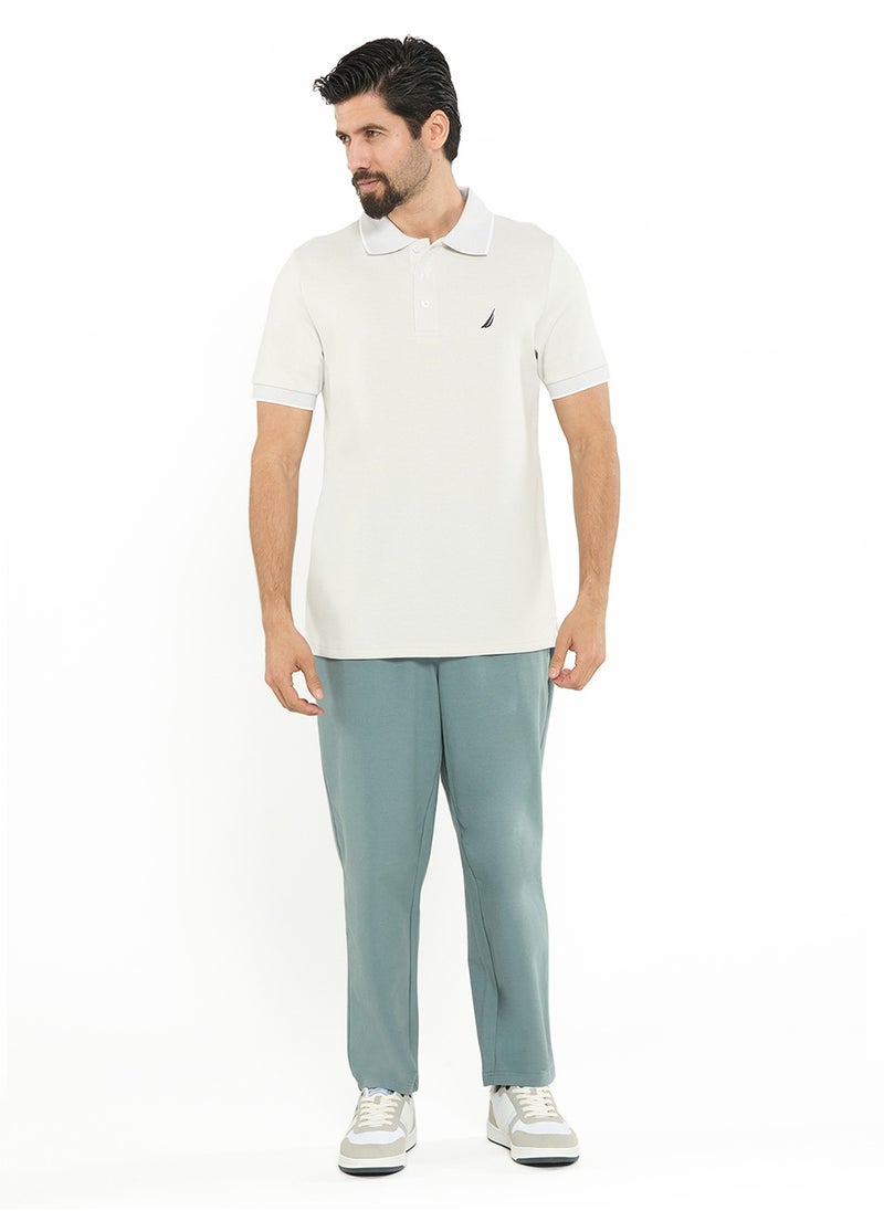NAUTICA Essential Regular Fit Cotton Blend Logo Polo Shirt  - Image 4