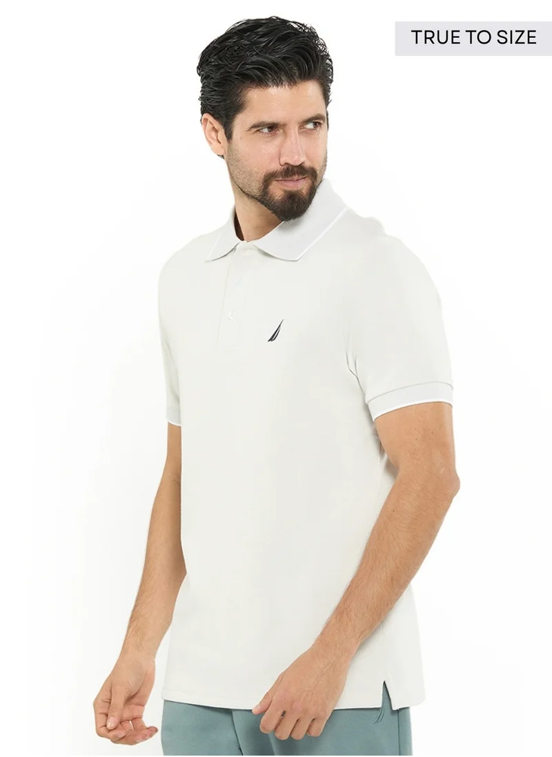 نوتيكا Essential Regular Fit Cotton Blend Logo Polo Shirt