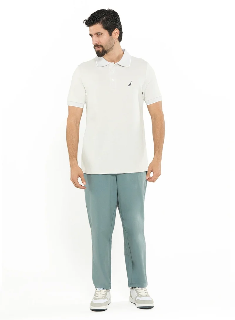 NAUTICA Essential Regular Fit Cotton Blend Logo Polo Shirt