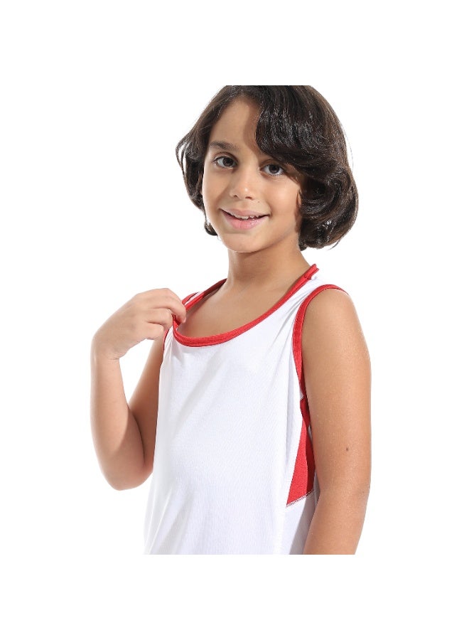 Caesar Boys' 2-piece tracksuit, T-shirt and shorts - Image 5