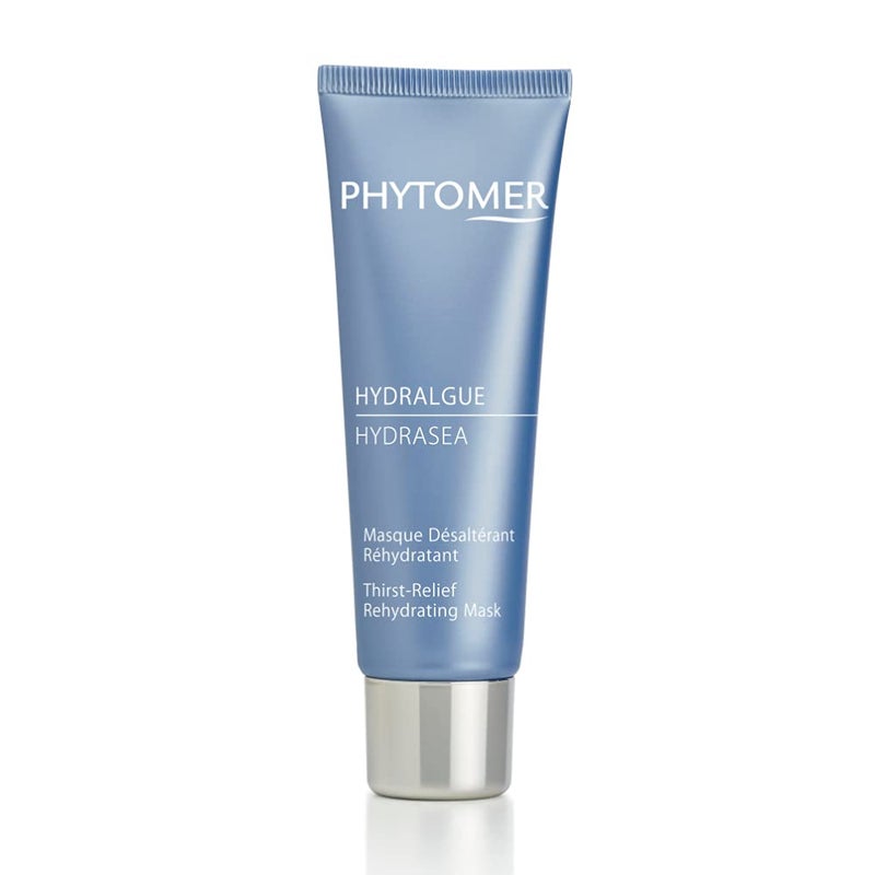 Phytomer Hydrasea Rehydrating Face Moisture Mask | Intense, Effective Hydrating Cream to Restore Moisture & Relieve Dry Skin | Creamy, Lightweight Moisturizing Face Mask | 50ml - Image 1
