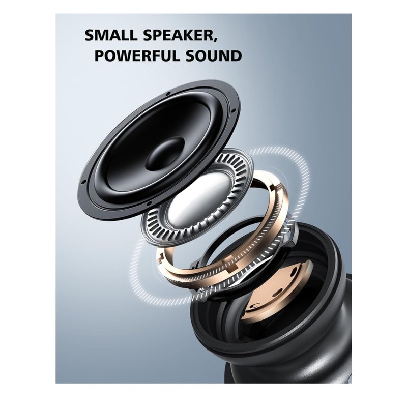 Barakah Mini Portable Wireless Bluetooth Speaker with Magnetic Base, Powerful Sound, Easy to Attach to Metal Surface, [Compatible with Magsafe, iPhone 15, 14, 13, 12 Pro/Max] for Home or Outdoor - Image 2