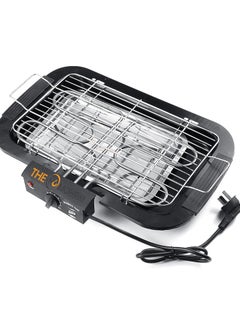 Generic Smokeless Indoor/Outdoor Electric Grill Portable Tabletop Grill Kitchen BBQ Grills Adjustable  - Image 3