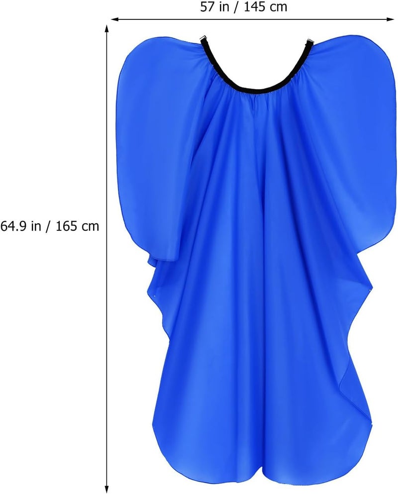 Beavorty Hairdressing Gown Barber Cape Large Size Water-resistant Haircut Apron with Elastic Neckline for Adults Professional Salon Hairdressing Use - Image 2
