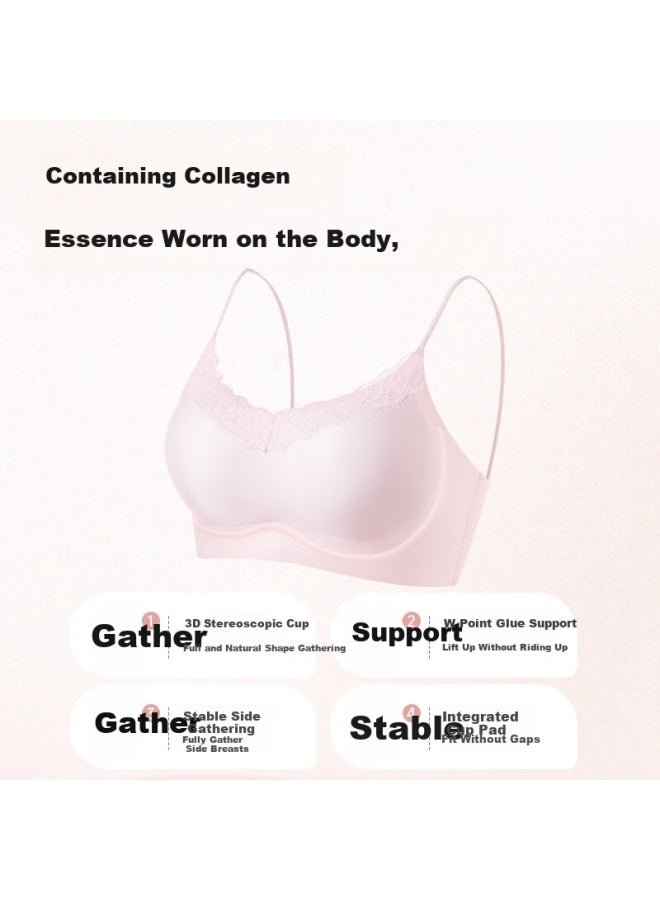 Liberal Free Series Women's Bra 10a Antibacterial Bra Summer Push-up Lace Seamless Cooling Breathable Bra - Image 4