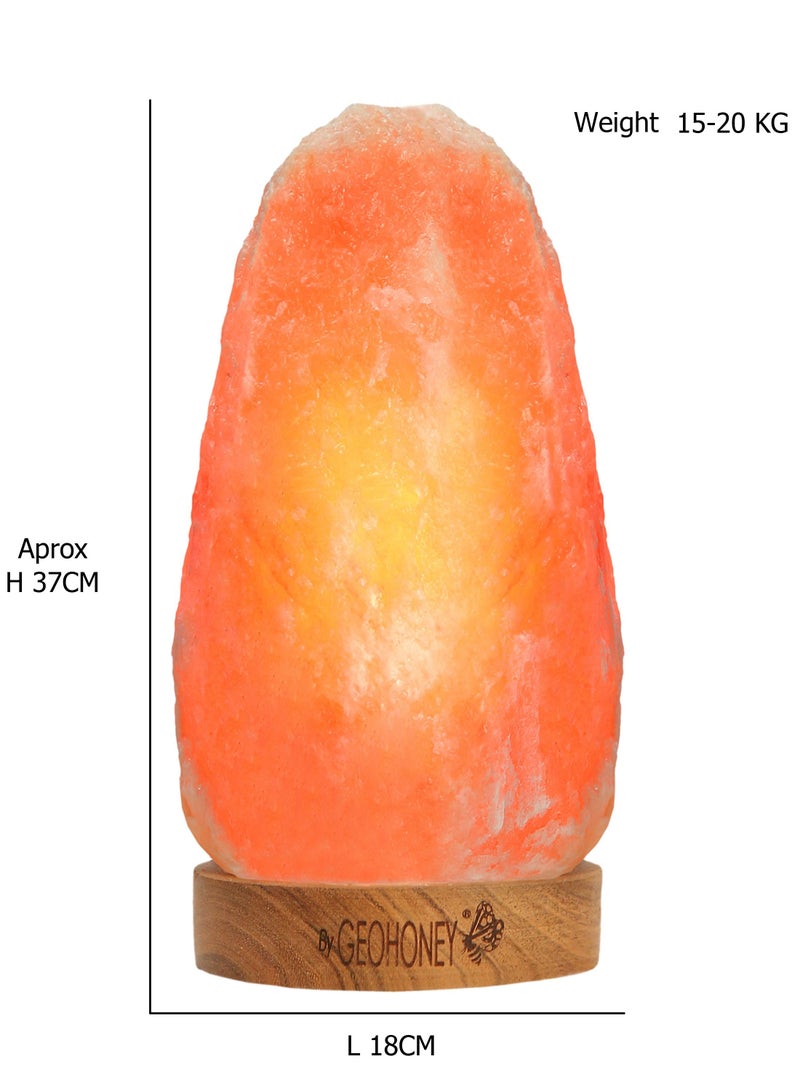 Geohoney - Himalayan Salt Lamp 15 KG Mountain Shaped - Image 2