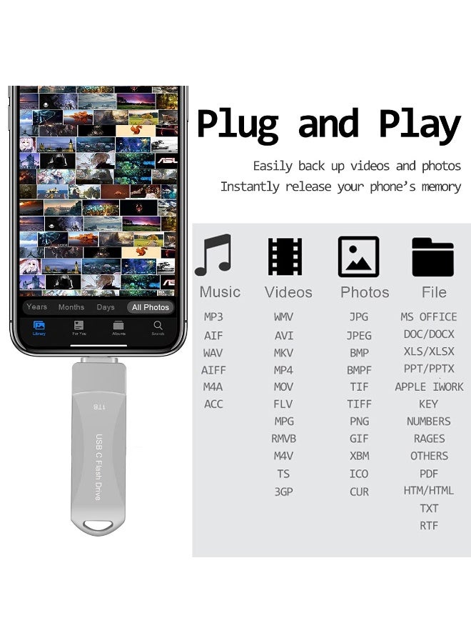 2TB - Flash Drives USB 3.0 Type C - Image 2