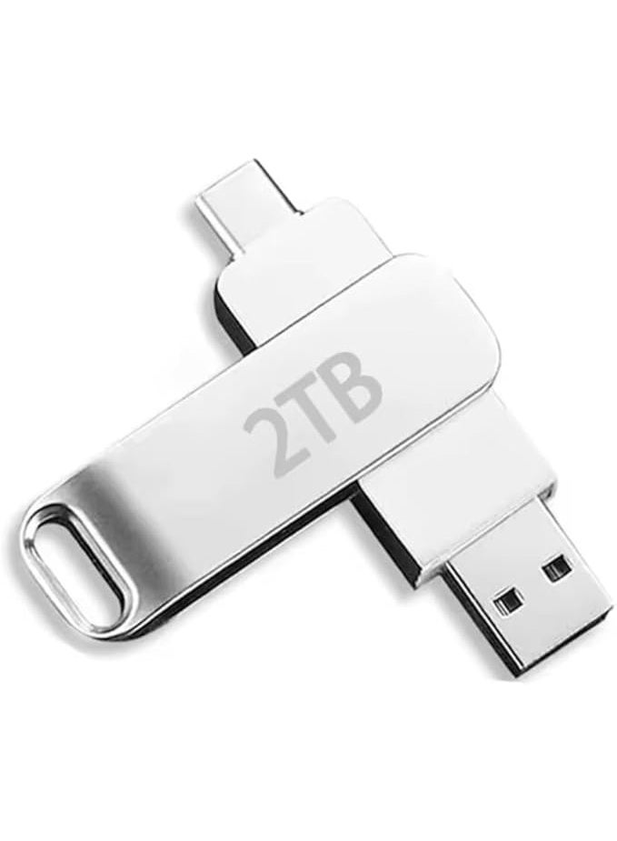 محركات فلاش USB 3.0 من نوع C سعة 2 تيرابايت (ترقية 128 جيجابايت) - Image 1