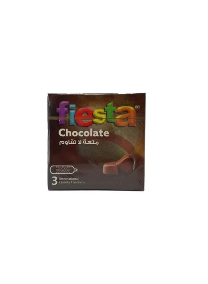 FIESTA Flavors Set Condoms - 3 Box - 3 Pieces - Image 2