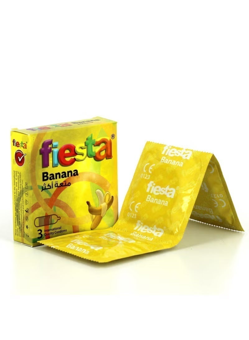 FIESTA Flavors Set Condoms - 3 Box - 3 Pieces - Image 4