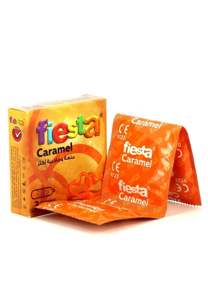 FIESTA Flavors Set Condoms - 3 Box - 3 Pieces - Image 3