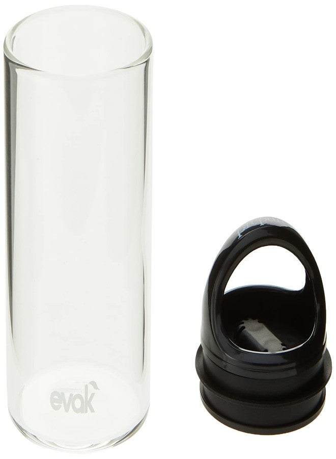 Prepara EVAK Glass Food Storage Container with Soft Touch Black Handle, Large Mini PP3008 - Image 3