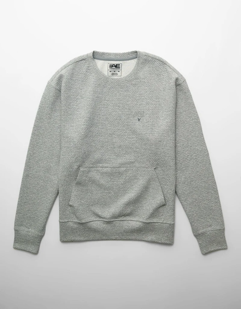 American Eagle  AE 24/7 Waffle Sweatshirt  | Best Price UAE