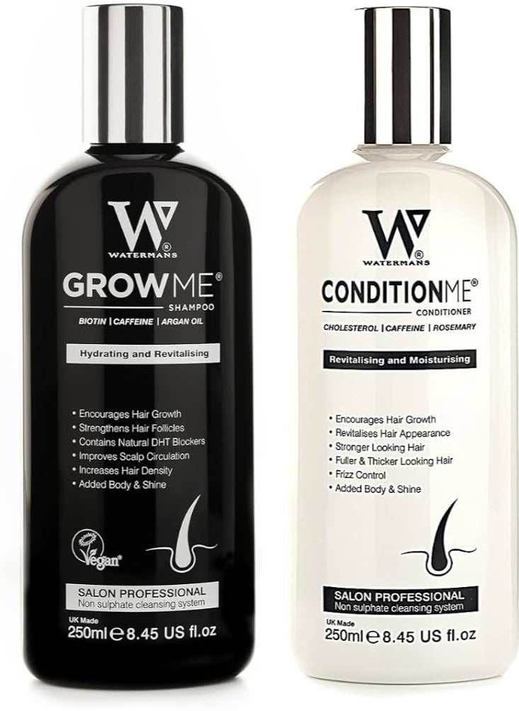 Watermans - Grow Me Shampoo And Condition Me Conditioner Set - Image 1