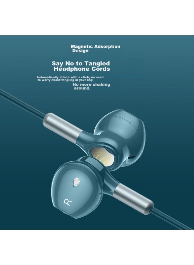 Dooseyuon Oppo Earphones Wired Type-c Compatible With Reno13 12 11 10 9pro+ 8 7 6 Find X7 X5 Pro X3 Pro Find Interface For Gaming And Pubg - Image 1