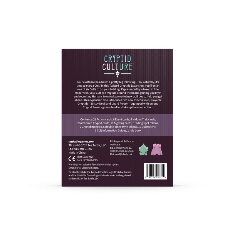 Unstable Games Twisted Cryptids Cryptid Culture Expansion Pack - Strategy Game from The Creators of Here to Slay and Unstable Unicorns - Great for Family Game Night - Image 3