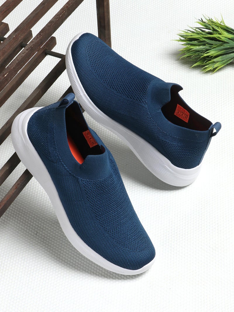 Face حذاء رياضي أزرق مائل إلى الأخضر للرجال - Image 2