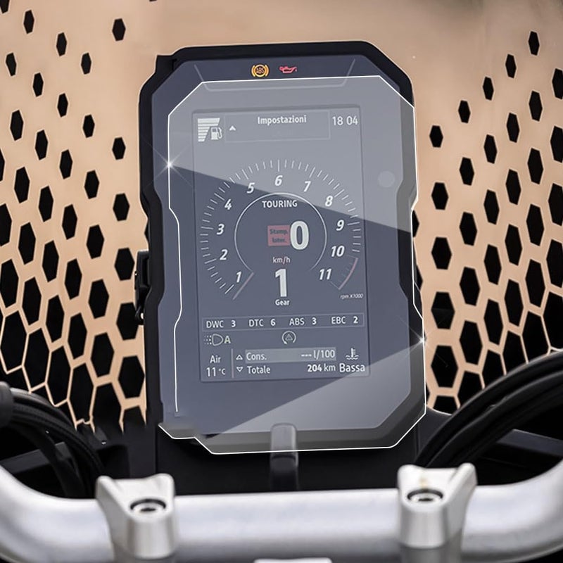 Yurefax Ducati Desert X Dashboard Screen Protector - Image 1