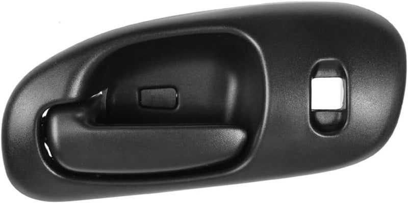 TRQ Front Left Interior Door Handle Black Drivers Side Compatible with 1998-2004 Dodge Intrepid - Image 1