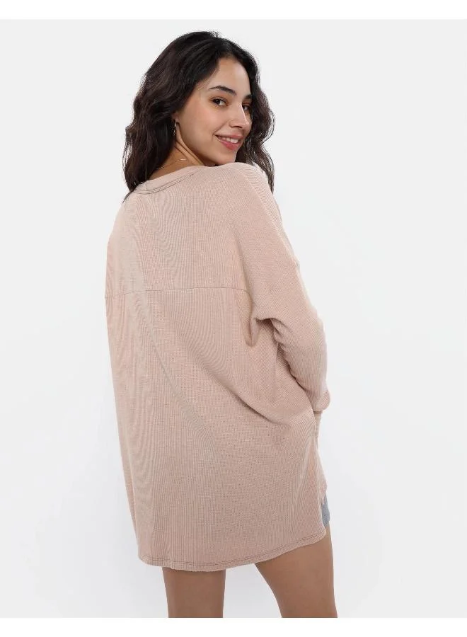 Aerie Button Detail T-Shirt