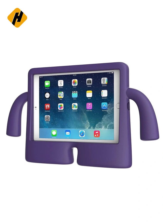 Kids Case EVA Foam for iPad 10.2 9th Generation 2021/iPad Pro 10.5/iPad Air 3 with Handle for Boys Full Protective KidsProof Cover Freestanding for 10.2 Inch iPad 8th/7th 2020 2019 - Blue