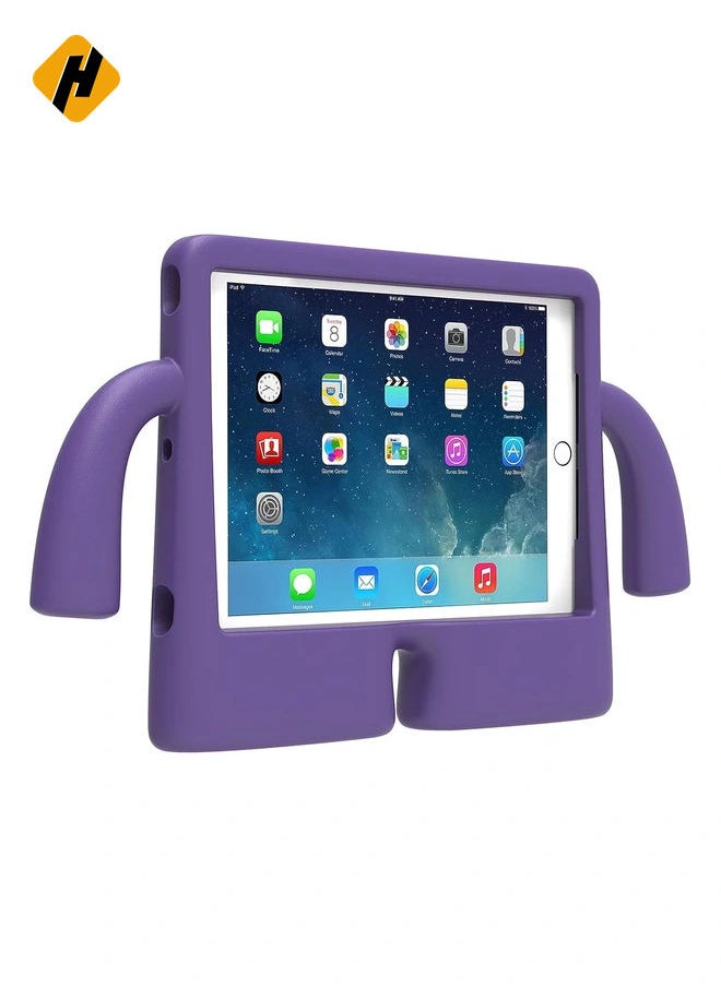 Kids Case EVA Foam for iPad 10.2 9th Generation 2021/iPad Pro 10.5/iPad Air 3 with Handle for Boys Full Protective KidsProof Cover Freestanding for 10.2 Inch iPad 8th/7th 2020 2019 - Blue
