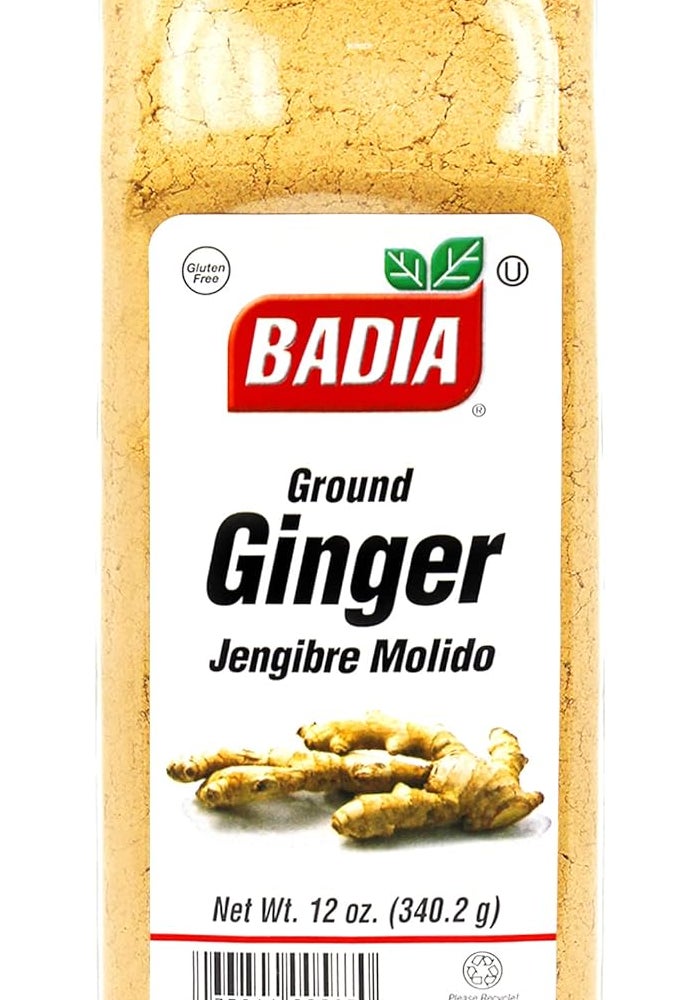 Badia Ground Ginger Powder, 12 oz - Fresh and Aromatic Ginger Root Spice - Image 1