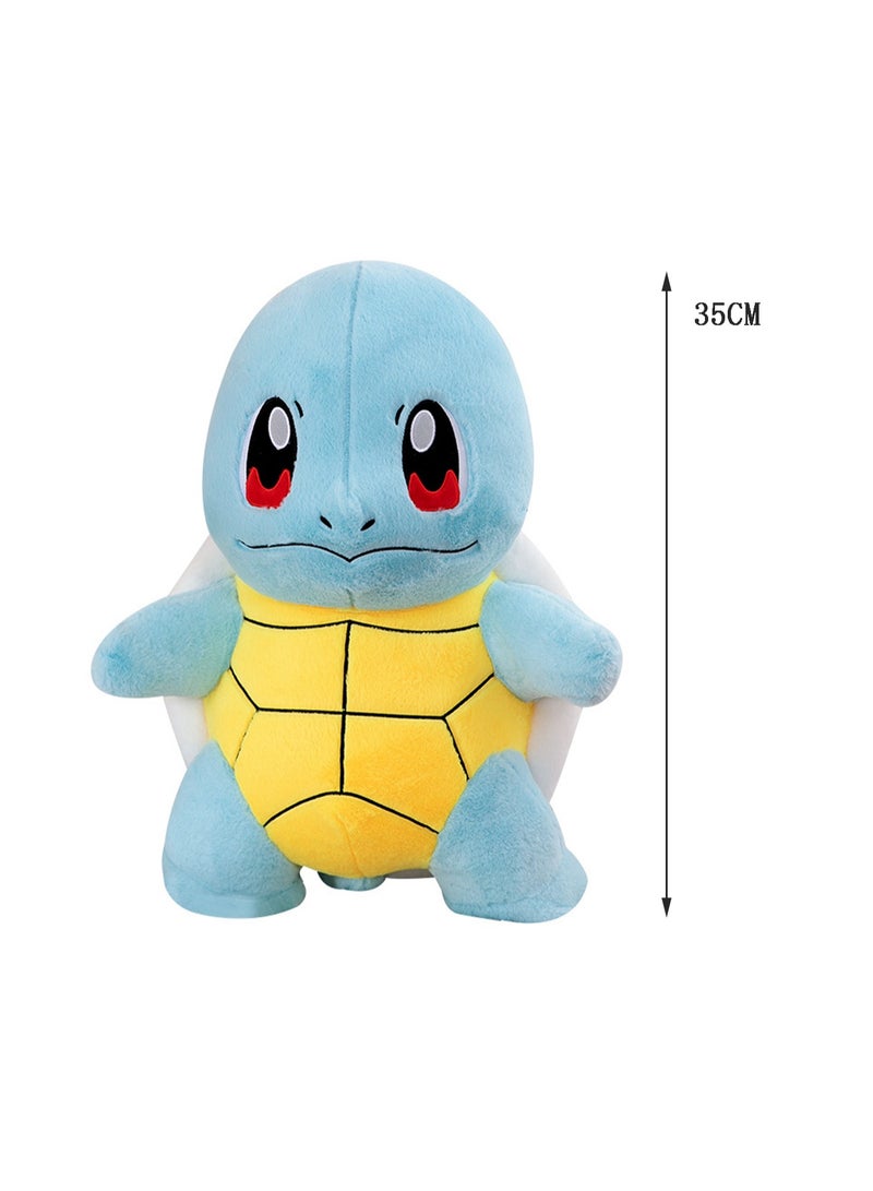 Cute Cartoon Squirtle Plush Toy Soft Stuffed Doll Gift for Boys Girls All Ages (30cm) - Image 2