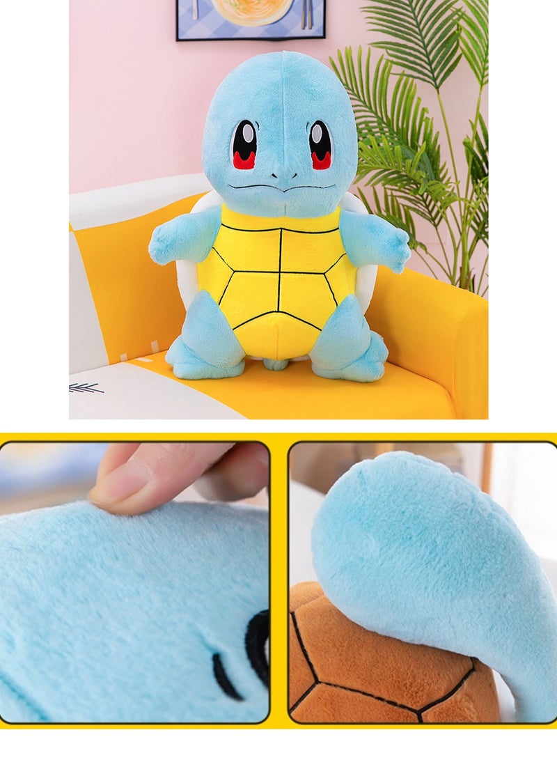 Cute Cartoon Squirtle Plush Toy Soft Stuffed Doll Gift for Boys Girls All Ages (30cm) - Image 3