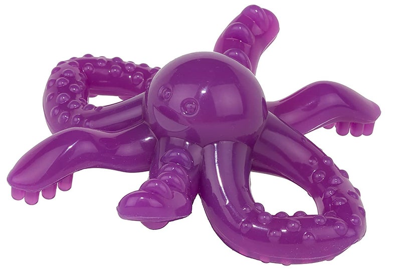 Baby Banana Baby Banana - Octopus Teething Toy Toothbrush, Training Teether Tooth Brush for Infant, Baby, and Toddler  - Image 1