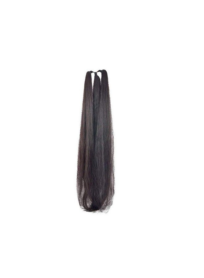 Arooman 24Inchs Black Hair Parandi for Wedding Accessories Pack-01, Color- Black
