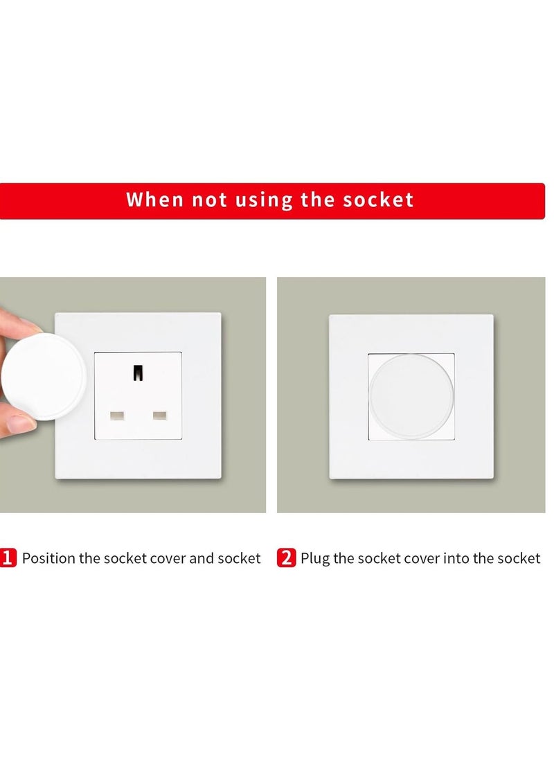 Gonice Baby Home Safety Socket Covers Child Proof Plug Socket Protectors/Guards (20 Packs)  - Image 5