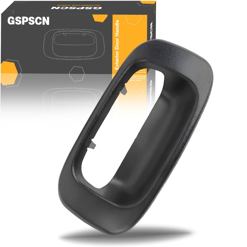 GSPSCN Tailgate Bezel Trim Black Fit for 19992007 Chevy Silverado GMC Sierra 1500 2500 3500 Black Exterior Rear Replaces 1522853976106GM1916102 - Image 2