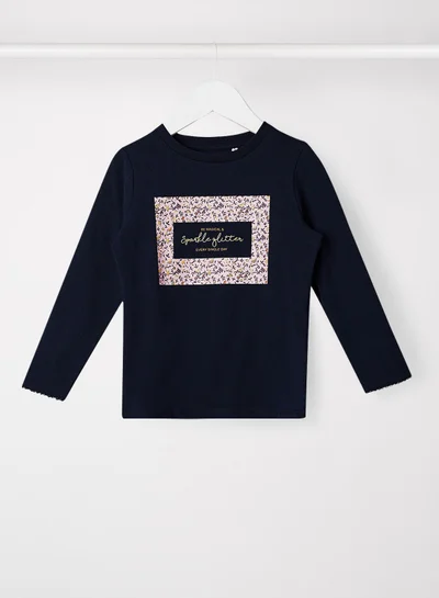 NAME IT Kids Box Print T-Shirt