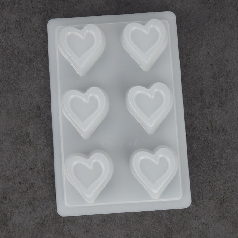 Pp Mold Jelly Pudding Mold Diy Rice Cake Chocolate Mold Pastry Dessert Ice-Cream Moon Cake Six Molds - Image 4