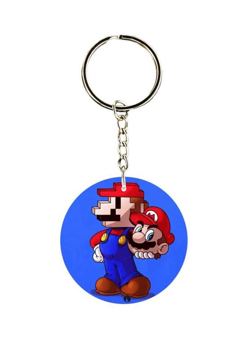 RKN Super Mario Printed Double Sided Keychain