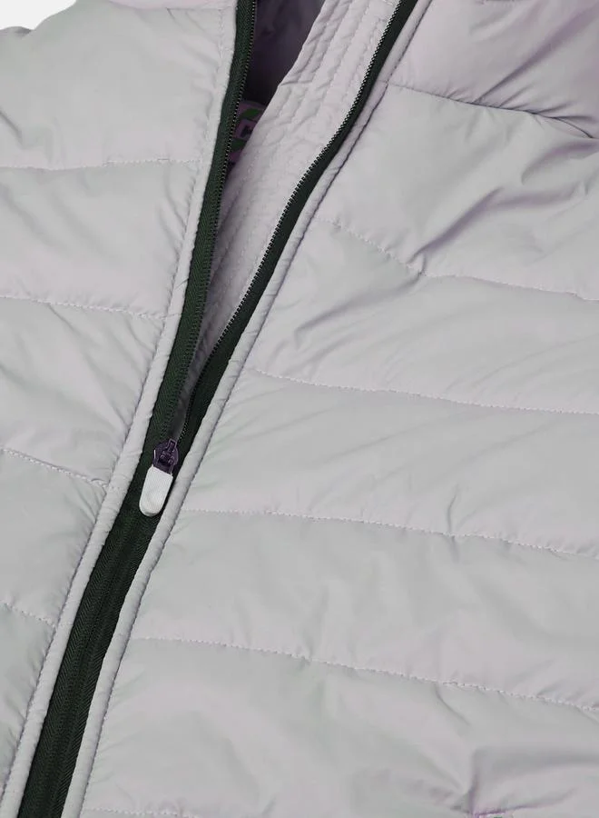 Kotty Kotty Solid Longline Hooded Puffer Jacket