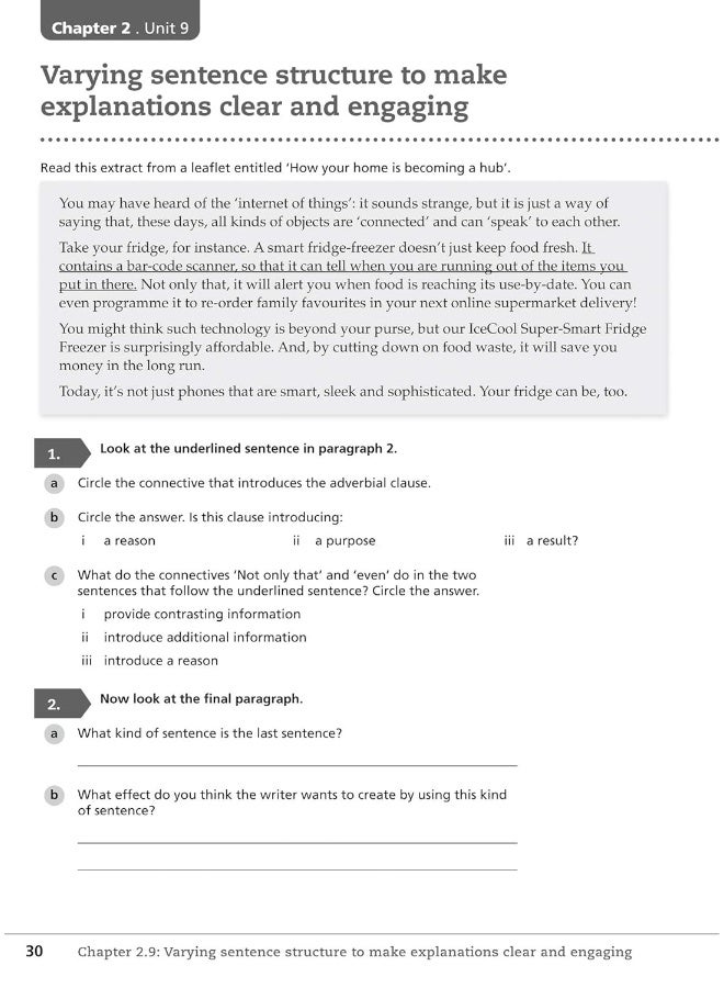 Lower Secondary English Workbook: Stage 8 - Image 5