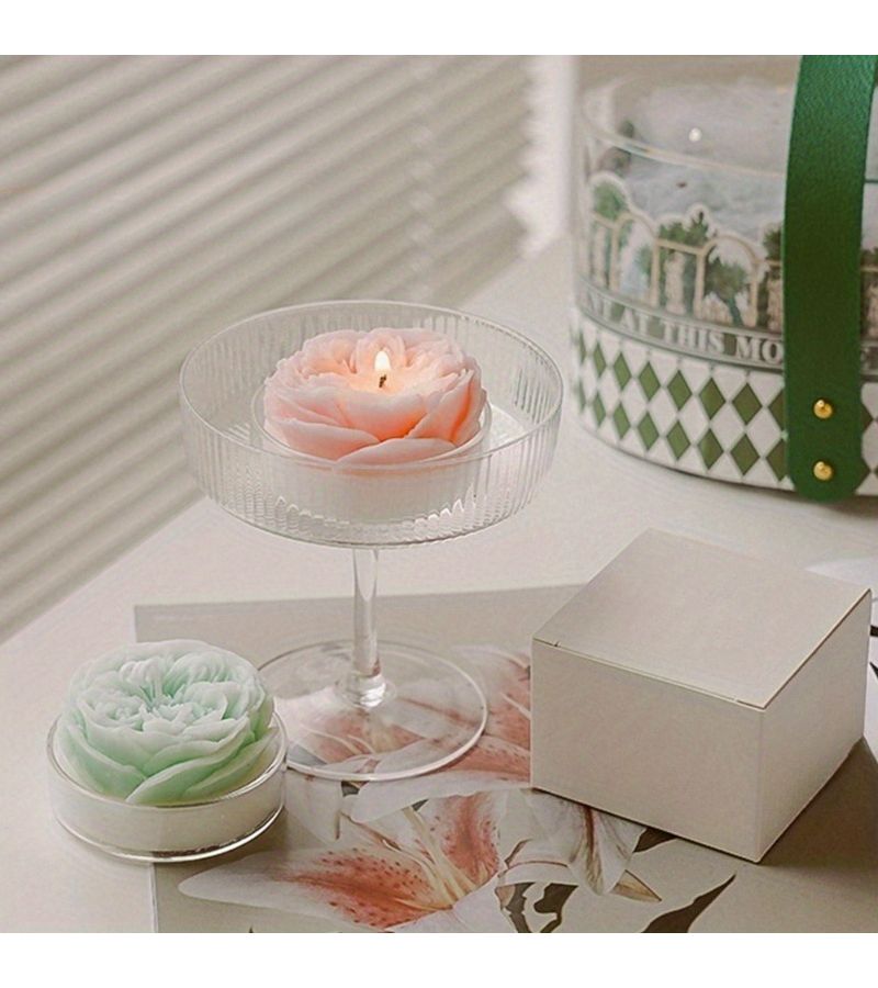 Set Of 8 Creative Dessert Stemware Glasses For Champagne And Mousse - Image 2
