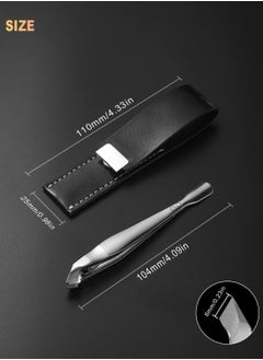 Excefore Mini Cuticle Trimmer, Slim Cuticle Clipper with Pusher, Precise Pointed Tip Cuticle Clipper, Suitable for Fingernails and Toenails  - Image 5