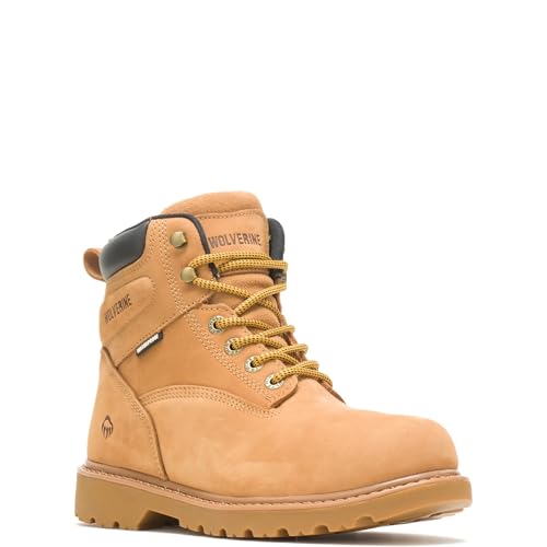 Wolverine Men's Floorhand 6" Waterproof Boot, Wheat, 10.5 3E US - Image 2