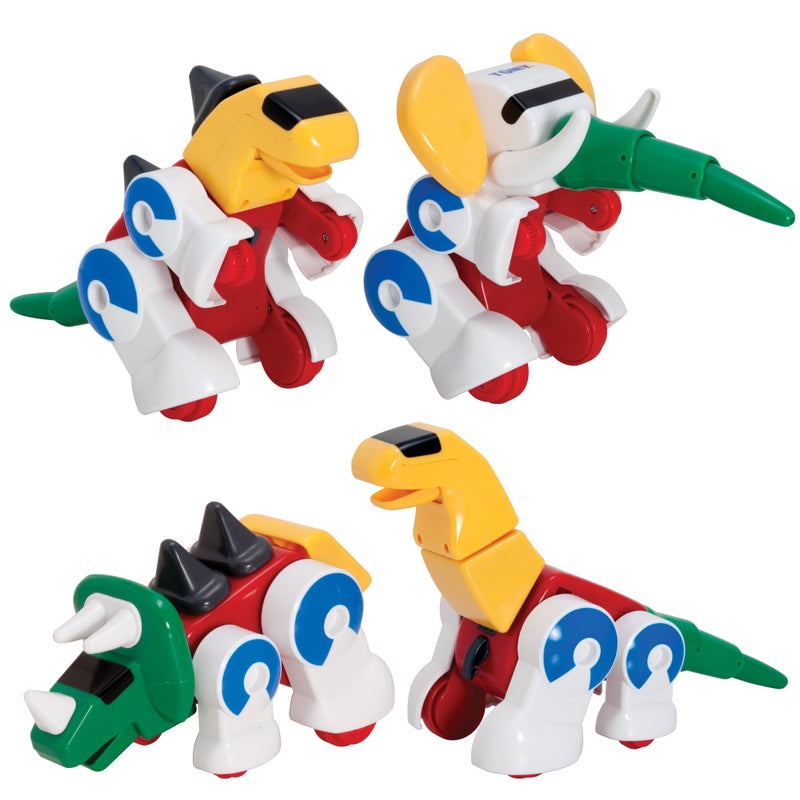 TOMY ألعاب الديناصورات القابلة للبناء من تومي - Image 1